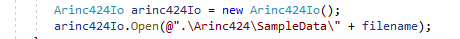 ARINC 424 Load Example in C#